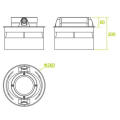 Good Quality IP66 30 watt led flood light with 540 degree universal adjustment